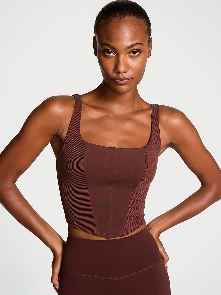 VSX Featherweight Knit Corset Tank Top
