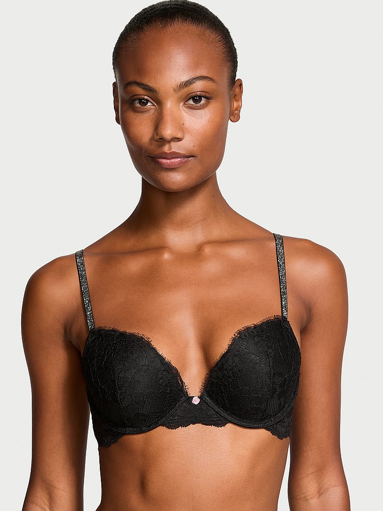 Dream Angels Twinkle Strap Lace Push-Up Bra Twinkle Lace