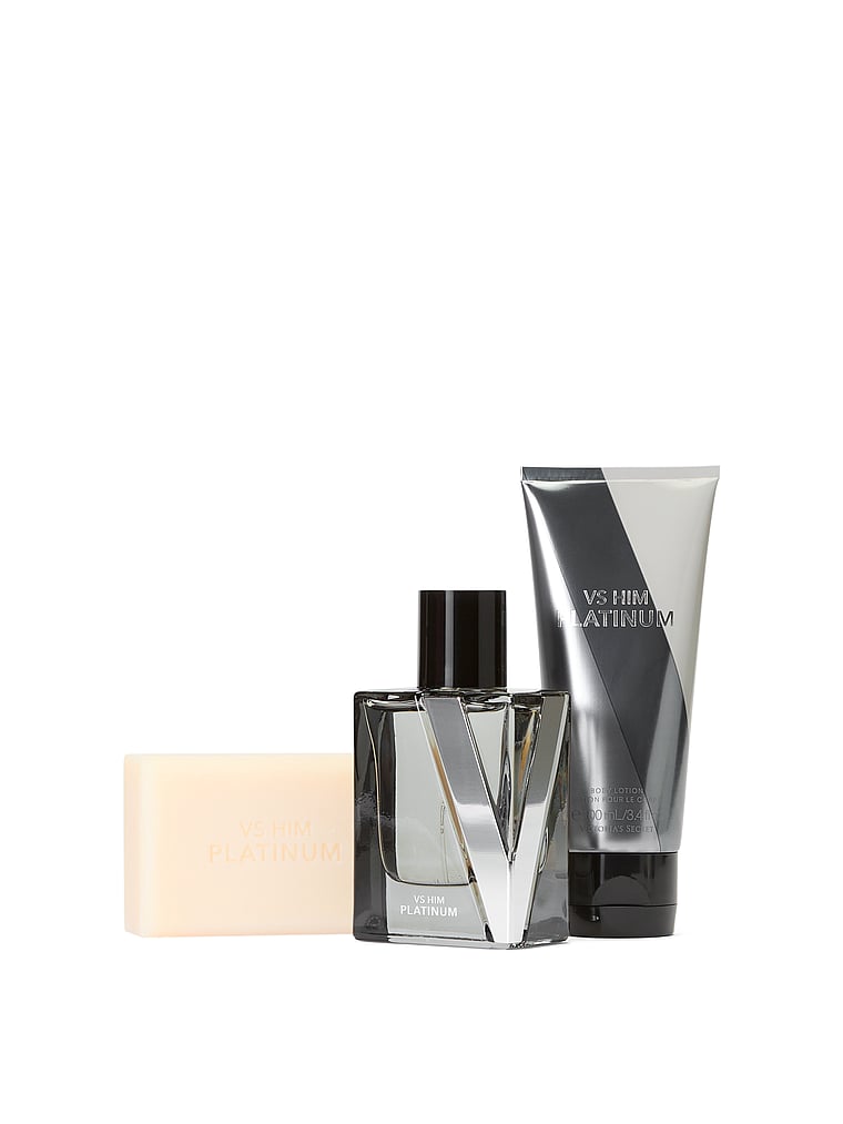 Fine Fragrance VS Him Platinum Luxe Fragrance Gift Set
