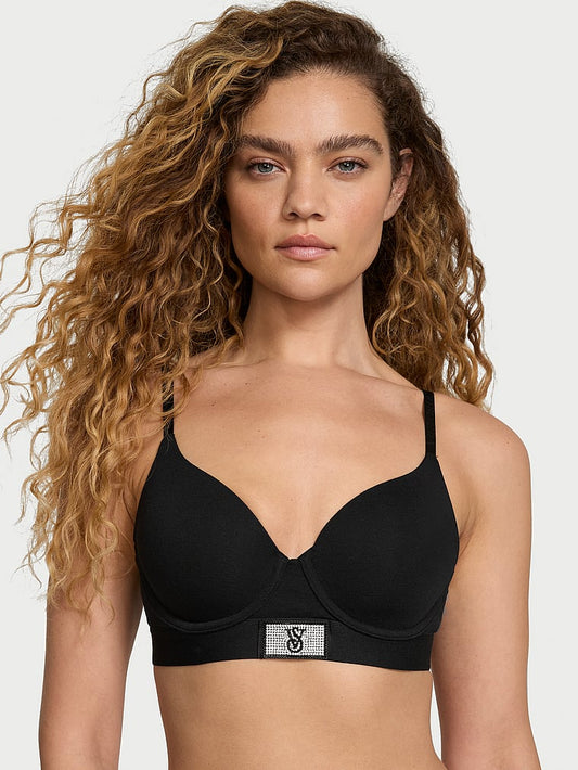 The T-shirt Shine Patch Lightly Lined Full-Coverage Bra Shine Patch
