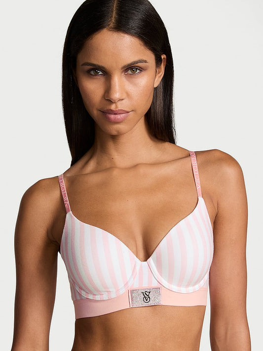 The T-shirt Shine Patch Lightly Lined Full-Coverage Bra Shine Patch