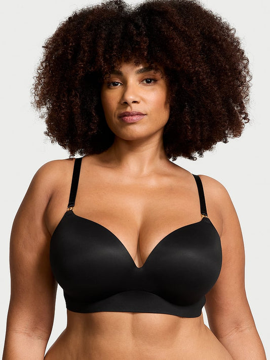 Dream Angels Smooth Wireless Push-Up Plunge Bra Smooth