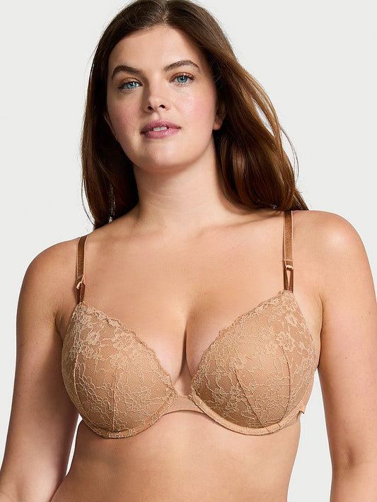 Vithtctoria's Sethtcret Sexy Tee Posey Lace Push-Up Bra Lace