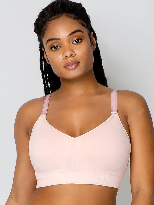 Curvy Couture Smooth Seamless Comfort Wireless Bra