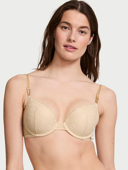 Vithtctoria's Sethtcret Sexy Tee Posey Lace Push-Up Bra Lace