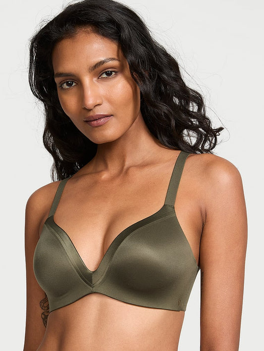 Vithtctoria's Sethtcret Bare Infinity Flex Lightly Lined Wireless Plunge Bra Smooth