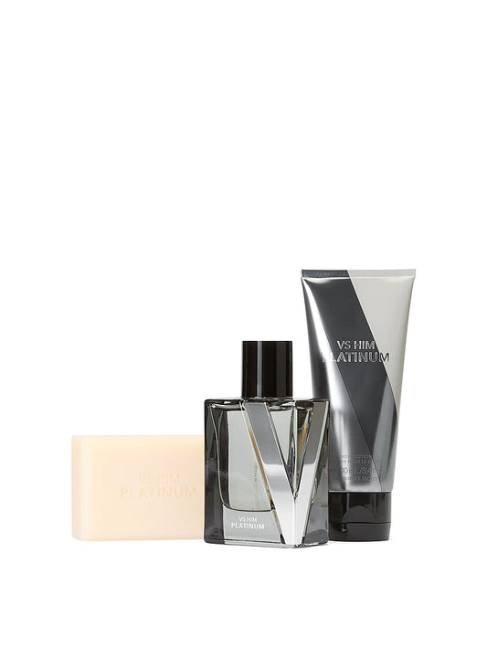 Fine Fragrance VS Him Platinum Luxe Fragrance Gift Set