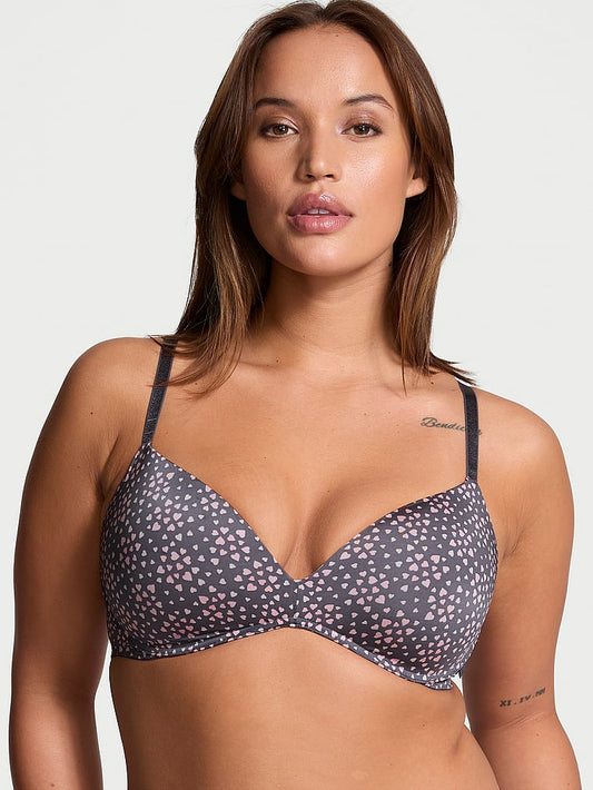Vithtctoria's Sethtcret Sexy Tee Smooth Wireless Push-Up Bra Smooth