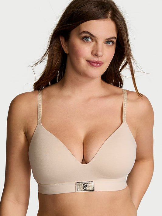 The T-shirt Shine Patch Lightly Lined Wireless Bra Shine Patch