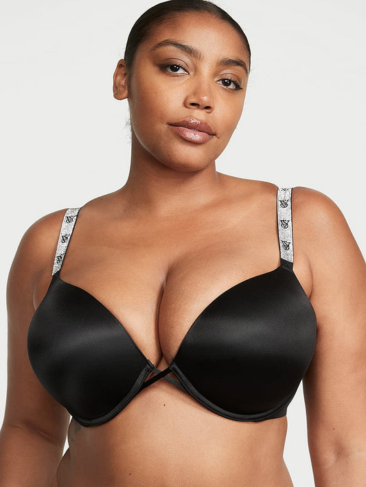 Very Sexy Bombshell Add-2-Cups Shine Strap Push-Up Bra Shine Strap