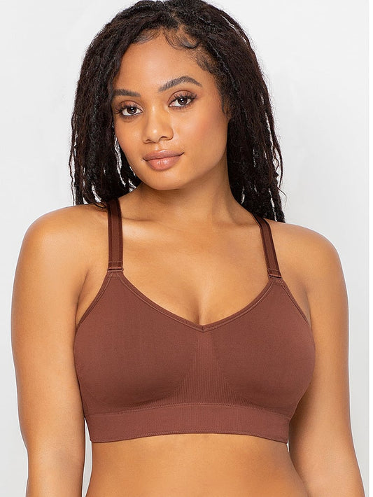 Curvy Couture Smooth Seamless Comfort Wireless Bra