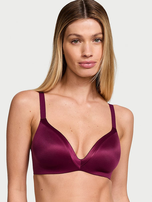 Vithtctoria's Sethtcret Bare Infinity Flex Lightly Lined Wireless Plunge Bra Smooth