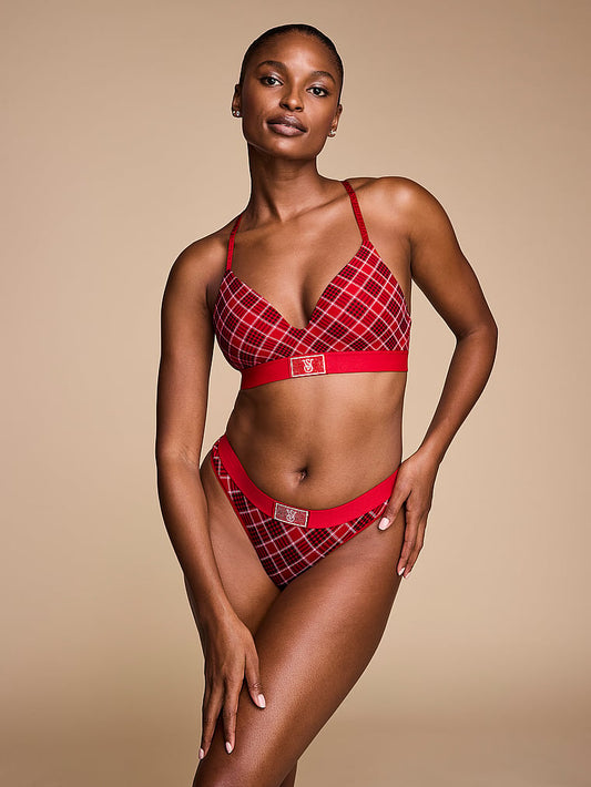 The T-shirt Shine Patch Lightly Lined Wireless Bra Shine Patch