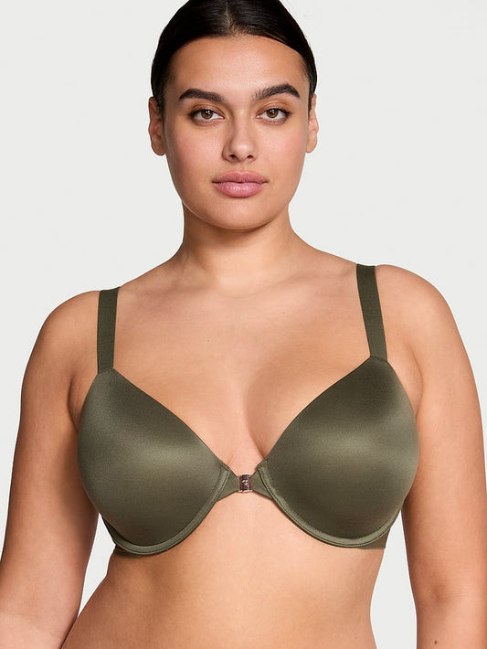 Body by Vithtctoria Smooth Lightly Lined Front-Close Full-Coverage Bra Smooth