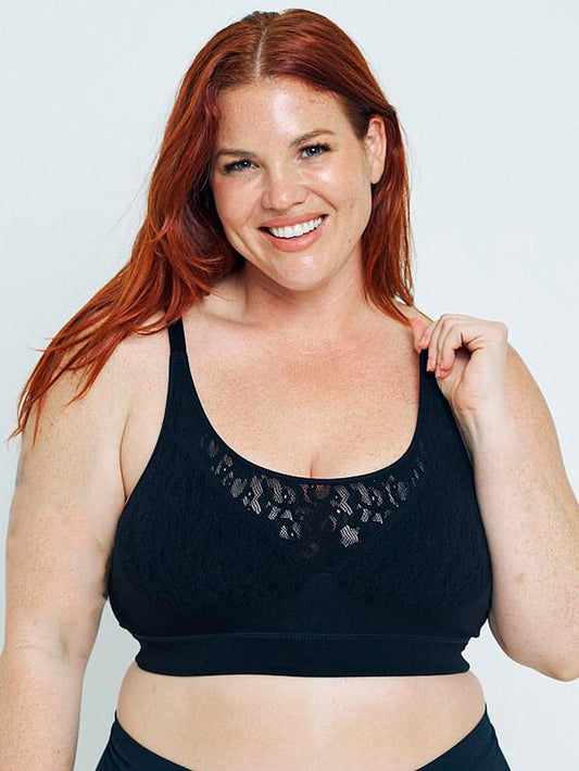 MINDD Wireless Hourglass Scoop Neck Bra