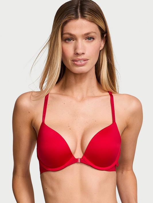 Vithtctoria's Sethtcret Sexy Tee Smooth Front-Close Push-Up Bra Front Close
