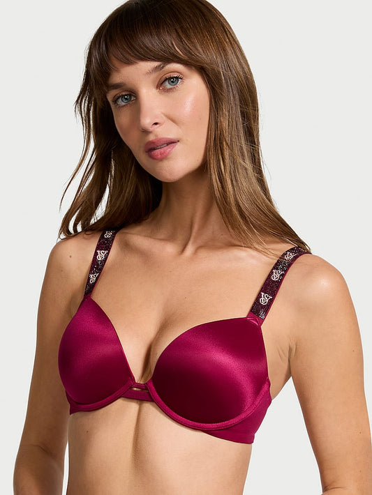 Very Sexy Shine Strap Smooth Push-Up Bra Shine Strap