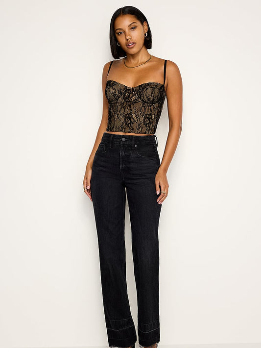 Good American Lace Bustier