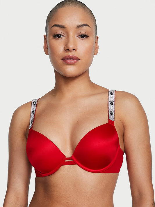 Very Sexy Shine Strap Smooth Push-Up Bra Shine Strap