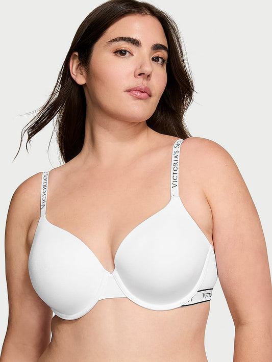 The T-shirt Lightly Lined Full-Coverage Cotton Bra Cotton
