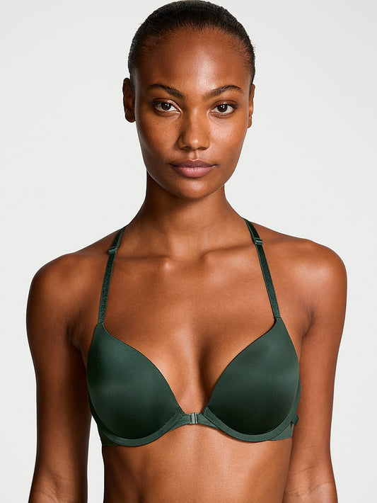 Vithtctoria's Sethtcret Sexy Tee Smooth Front-Close Push-Up Bra Front Close