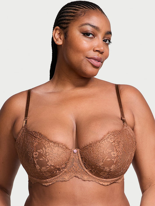 Dream Angels Wicked Unlined Lace Balconette Bra Lace