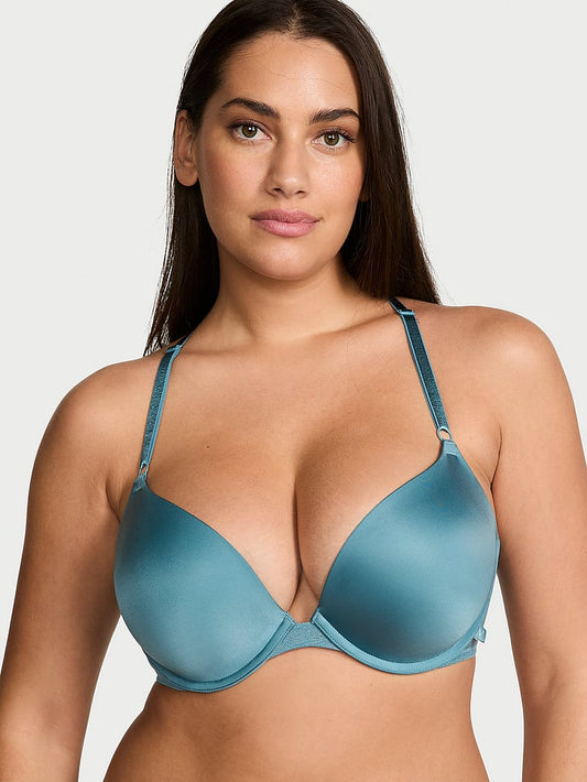 Vithtctoria's Sethtcret Sexy Tee Smooth Push-Up Bra Lace Trim