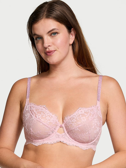 Dream Angels The Fabulous by Vithtctoria's Sethtcret Twinkle Strap Lace Full-Cup Bra Twinkle Lace