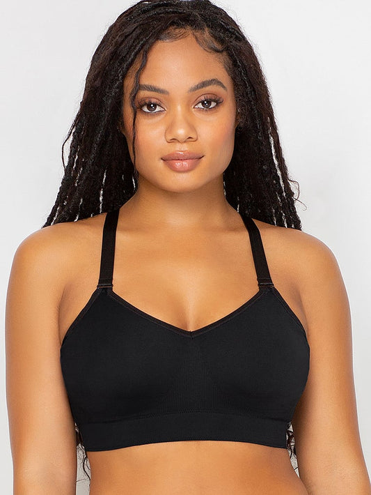 Curvy Couture Smooth Seamless Comfort Wireless Bra