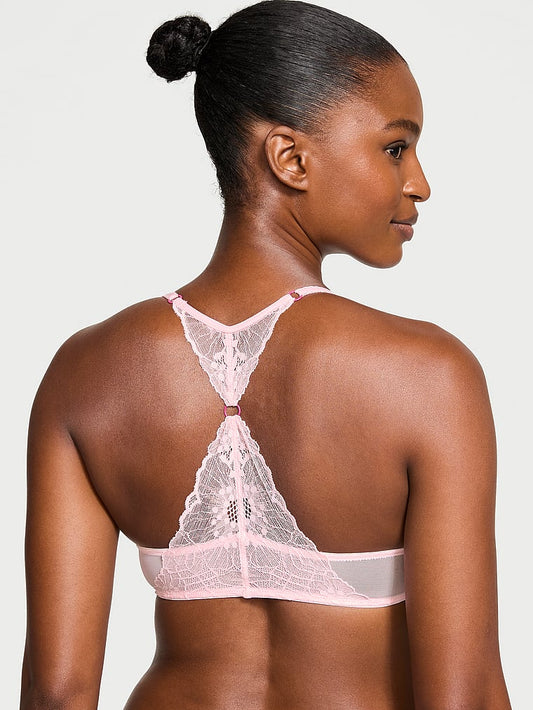 Vithtctoria's Sethtcret Sexy Tee Push-Up Front-Close Lace Bra Front Close