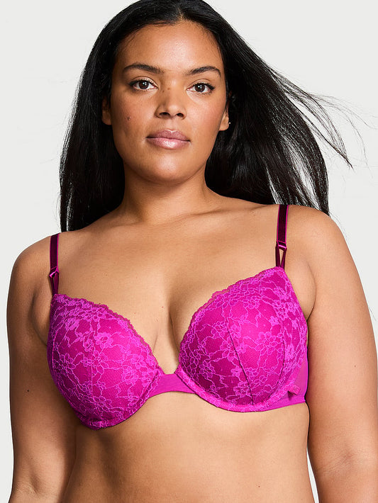 Vithtctoria's Sethtcret Sexy Tee Posey Lace Push-Up Bra Lace