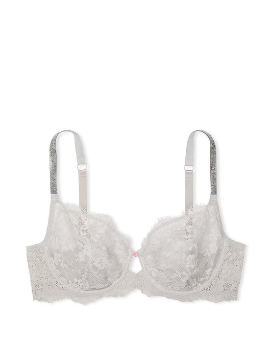 Dream Angels The Fabulous by Vithtctoria's Sethtcret Twinkle Strap Lace Full-Cup Bra Twinkle Lace